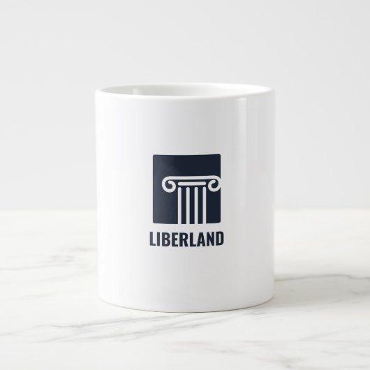 Mug liberland  ジャンボコーヒーマグカップ (正面)