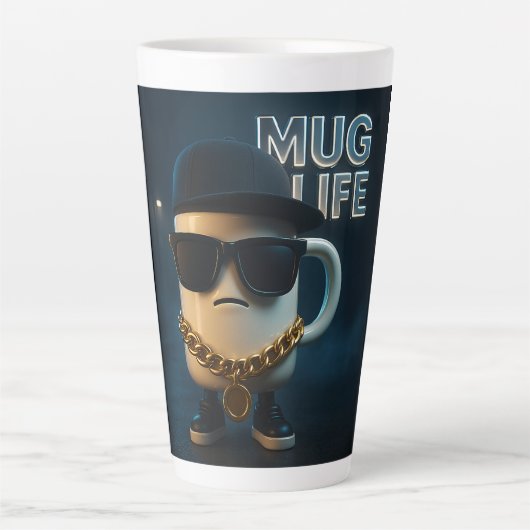 Mug Life カフェラテマグ (正面)