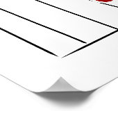 Mug Life Chose Me — Funny Coffee Quote Typography ポスター (角)