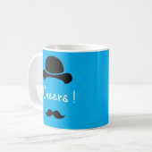Mug linguistique by Ciel My Moustache コーヒーマグカップ (正面左)