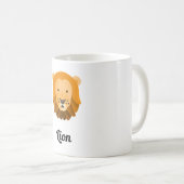 Mug Lion コーヒーマグカップ (正面右)