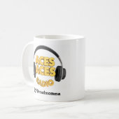 mug logo Aces Proudmomma コーヒーマグカップ (正面左)