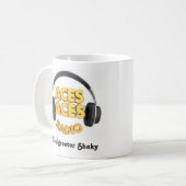 mug logo Aces Shaky コーヒーマグカップ (正面左)