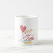 Mug love コーヒーマグカップ (中央)
