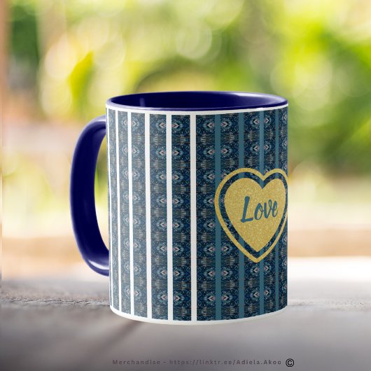 Mug - LOVE by Poet Adiela Akoo マグカップ