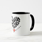 Mug love more マグカップ (正面右)
