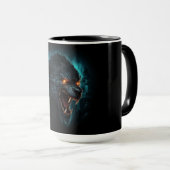 Mug Lunar Glow in a Werewolf Cup マグカップ (正面右)