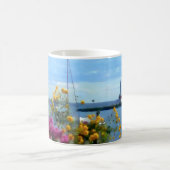Mug Mackinac Island lighthouse scene  コーヒーマグカップ (中央)