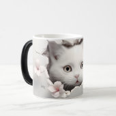 Mug Magic 3D cat モーフィングマグカップ (正面左)