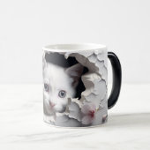 Mug Magic 3D cat モーフィングマグカップ (正面右)