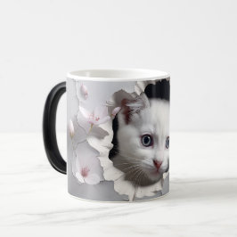 Mug Magic 3D cat モーフィングマグカップ
