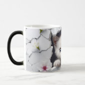 Mug Magic 3D cat モーフィングマグカップ (左)