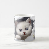 Mug Magic 3D cat モーフィングマグカップ (中央)