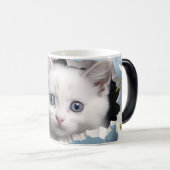 Mug Magic 3D cat モーフィングマグカップ (正面右)