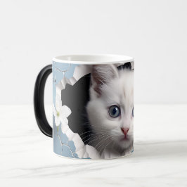 Mug Magic 3D cat モーフィングマグカップ
