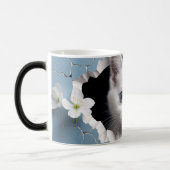 Mug Magic 3D cat モーフィングマグカップ (左)