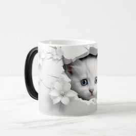 Mug Magic 3D cat モーフィングマグカップ