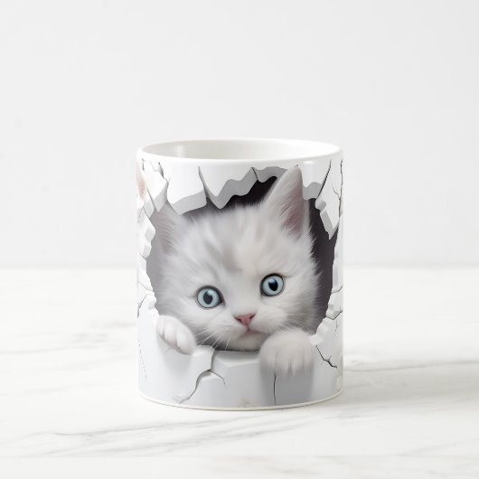 Mug Magic 3D cat モーフィングマグカップ (中央)