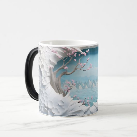 Mug Magic 3D Landscape モーフィングマグカップ (正面左)