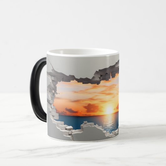 Mug Magic 3D Landscape モーフィングマグカップ (正面左)