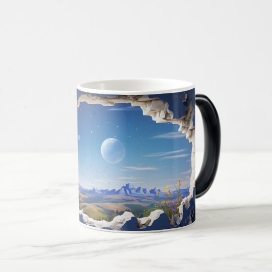 Mug Magic 3D Landscape モーフィングマグカップ (正面右)