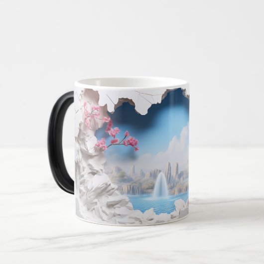 Mug Magic 3D Landscape モーフィングマグカップ (正面左)