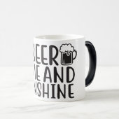 Mug Magic Beer Quotes モーフィングマグカップ (正面右)