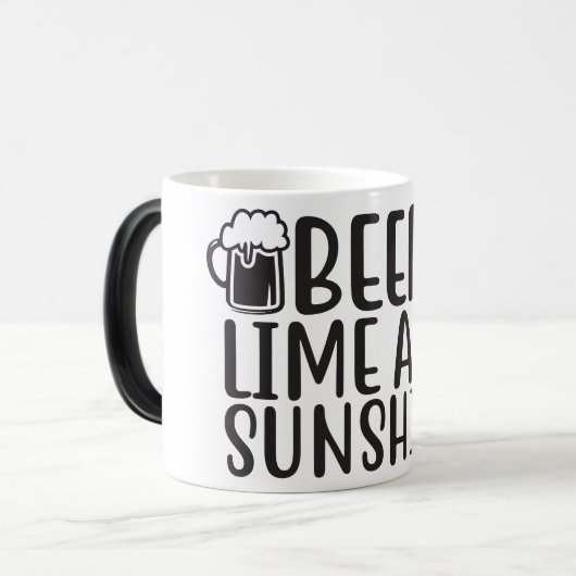 Mug Magic Beer Quotes モーフィングマグカップ (正面左)
