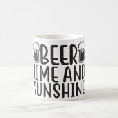 Mug Magic Beer Quotes モーフィングマグカップ (中央)