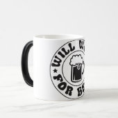 Mug Magic Beer Quotes モーフィングマグカップ (正面左)