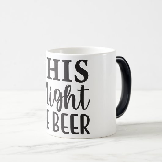 Mug Magic Beer Quotes モーフィングマグカップ (正面右)