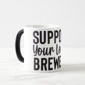 Mug Magic Beer Quotes モーフィングマグカップ (正面左)
