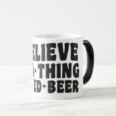 Mug Magic Beer Quotes モーフィングマグカップ (正面右)