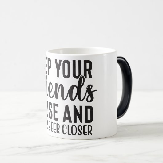 Mug Magic Beer Quotes モーフィングマグカップ (正面右)
