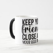 Mug Magic Beer Quotes モーフィングマグカップ (正面左)