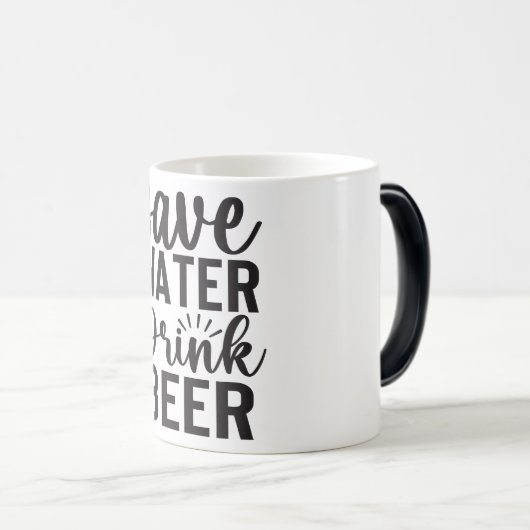 Mug Magic Beer Quotes モーフィングマグカップ (正面右)