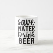 Mug Magic Beer Quotes モーフィングマグカップ (中央)