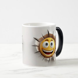 Mug Magic Face Emoticon Break Through モーフィングマグカップ