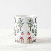 Mug Magic Festive Vintage Christmas モーフィングマグカップ (中央)