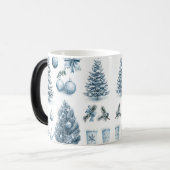 Mug Magic Festive Vintage Christmas モーフィングマグカップ (正面左)