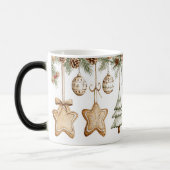 Mug Magic Festive Vintage Christmas モーフィングマグカップ (左)