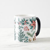 Mug Magic Festive Vintage Christmas モーフィングマグカップ (正面右)