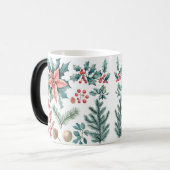 Mug Magic Festive Vintage Christmas モーフィングマグカップ (正面左)