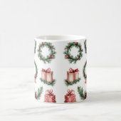 Mug Magic Festive Vintage Christmas モーフィングマグカップ (中央)