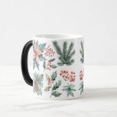 Mug Magic Festive Vintage Christmas モーフィングマグカップ (正面左)