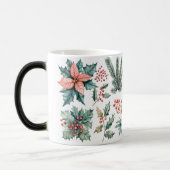 Mug Magic Festive Vintage Christmas モーフィングマグカップ (左)