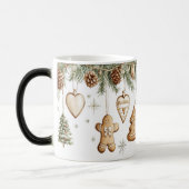Mug Magic Festive Vintage Christmas モーフィングマグカップ (左)