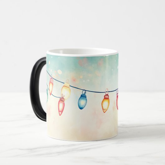 Mug Magic Festive Vintage Christmas モーフィングマグカップ (正面左)