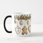 Mug Magic Festive Vintage Christmas モーフィングマグカップ (左)
