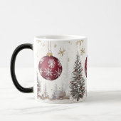 Mug Magic Festive Vintage Christmas モーフィングマグカップ (左)